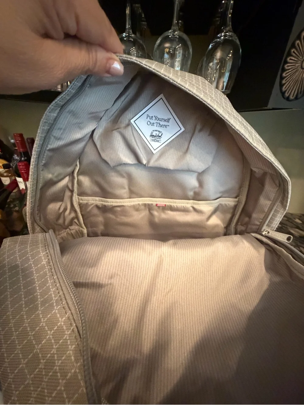 HERSCHEL SUPPLY COMPANY unisex Pop Quiz Grid - London Fog Backpack - 25L